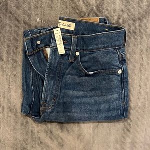 NWT medium wash Madewell perfect vintage straight jeans